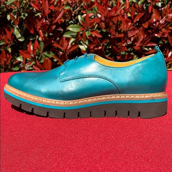 Jafa 397 Teal Loafers Size 38 NWOB - Picture 4 of 10